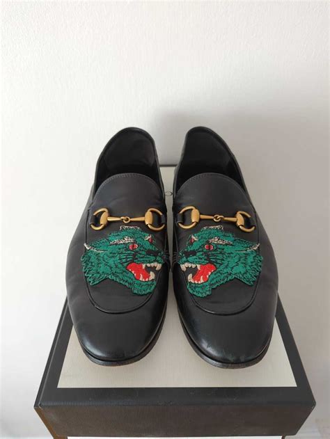 gucci panther loafers|gucci loafers suede.